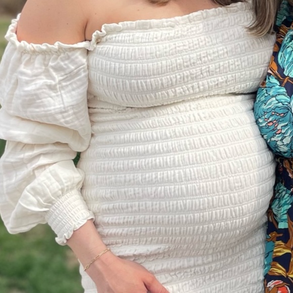 Nothing Fits But Ichika Dress in cream size S/M - Picture 2 of 3